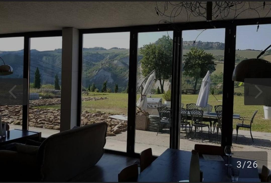 Cristallo Private Double Room & Ensuite Open Space Bathroom With Views Fontanelice Exterior photo